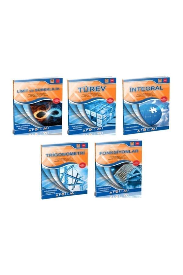 Apotemi Limit, Türev, Integral, Trigonometri, Fonksiyonlar 5'li Set  - Apotemi Yayınları - Image 1