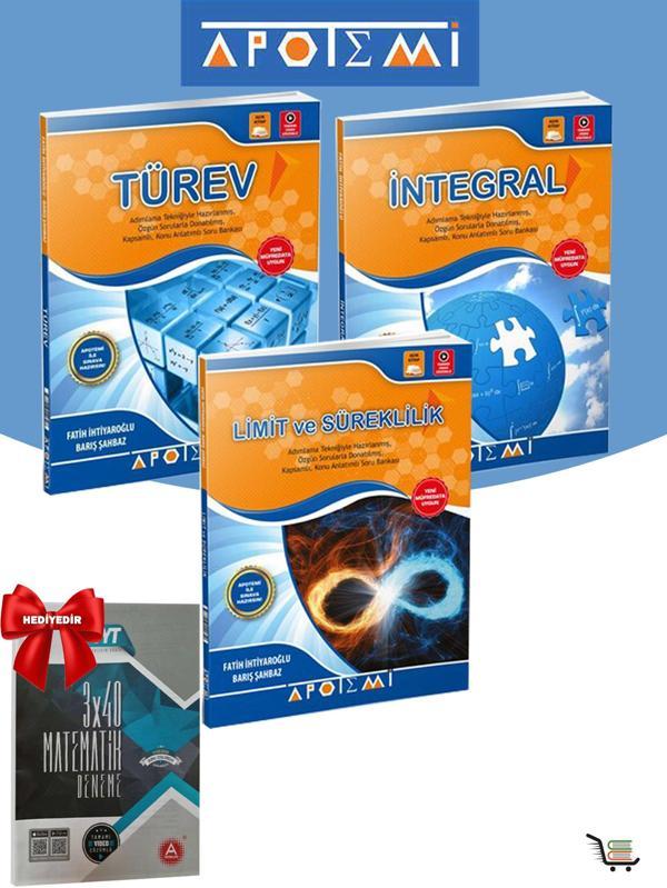 Apotemi Matematik Türev-Limit-İntegral Set Hediyeli! - Apotemi Yayınları - Image 1