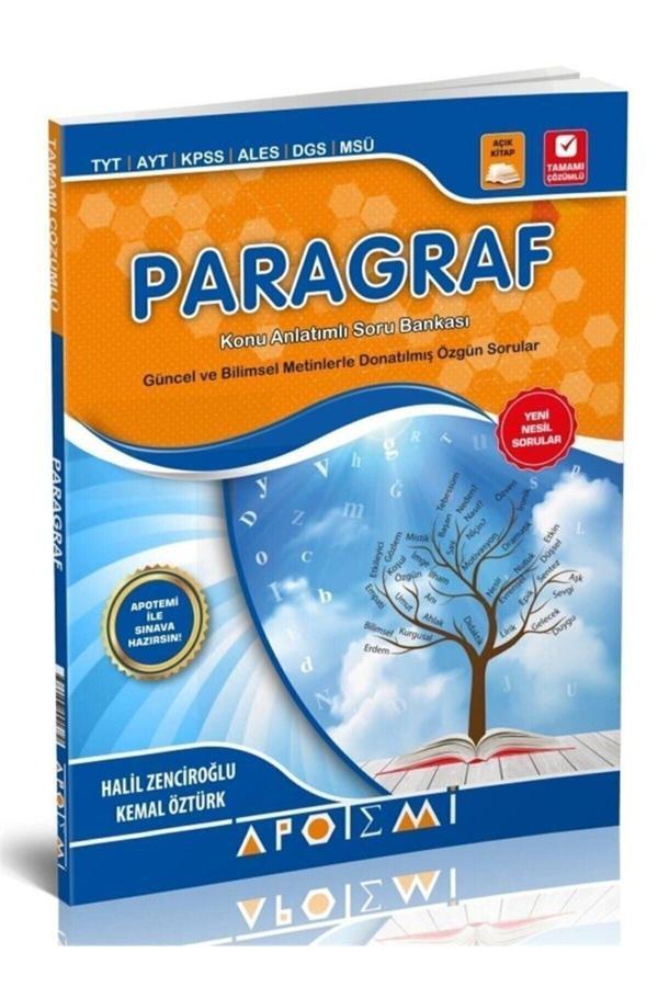 Apotemi Paragraf Konu Anlatımlı Soru Bankası - Apotemi Yayınları - Image 1