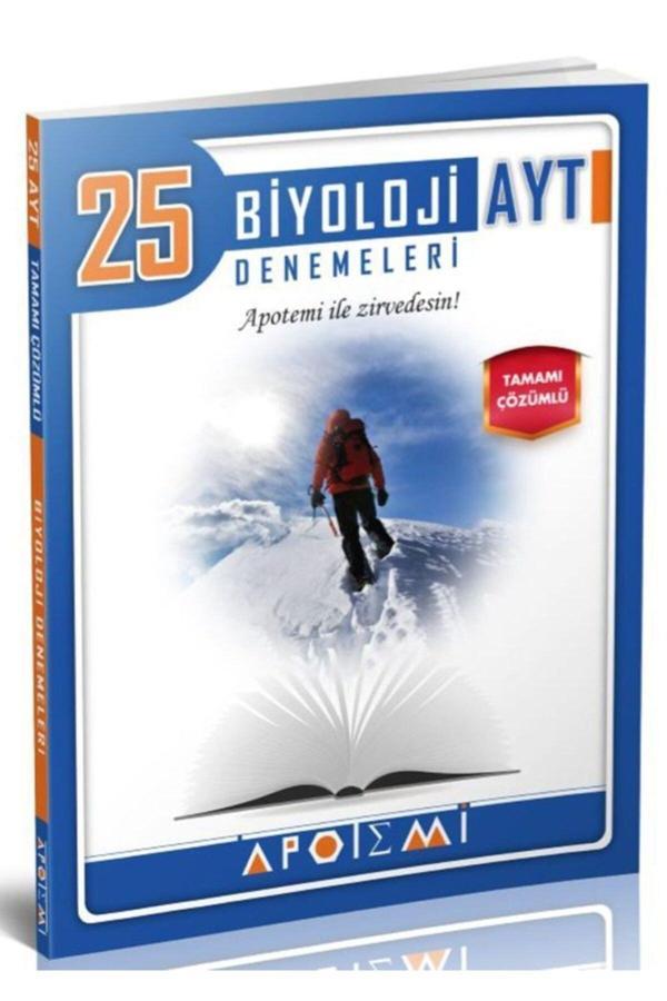 Ayt Biyoloji 25 Li Denemeleri - Apotemi - Apotemi Yayınları - Image 1