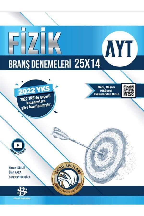 Bilgi Sarmal Ayt Fizik 25 X 14 Branş Denemeleri - Bilgi Sarmal Yayınları - Image 1