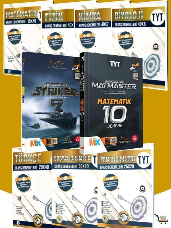 Bilgi Sarmal TYT Full Branş Deneme ve Matmaster-Striker Seti - Bilgi Sarmal Yayınları - Image 1