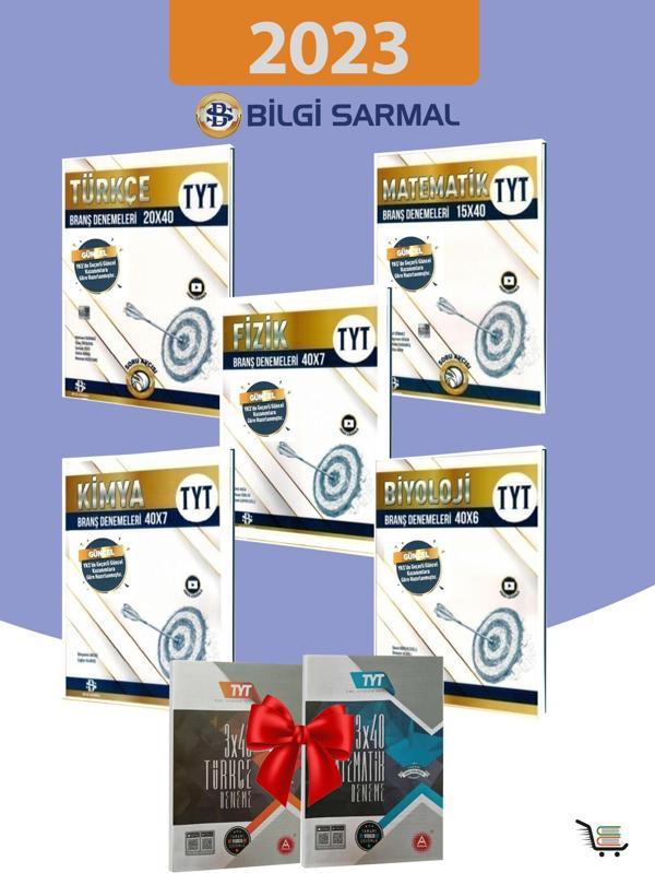 Bilgi Sarmal TYT Sayısal Branş Deneme ve Türkçe-Matematik Çıkmış Sorular Denemesi Hediye - Bilgi Sarmal Yayınları - Image 1
