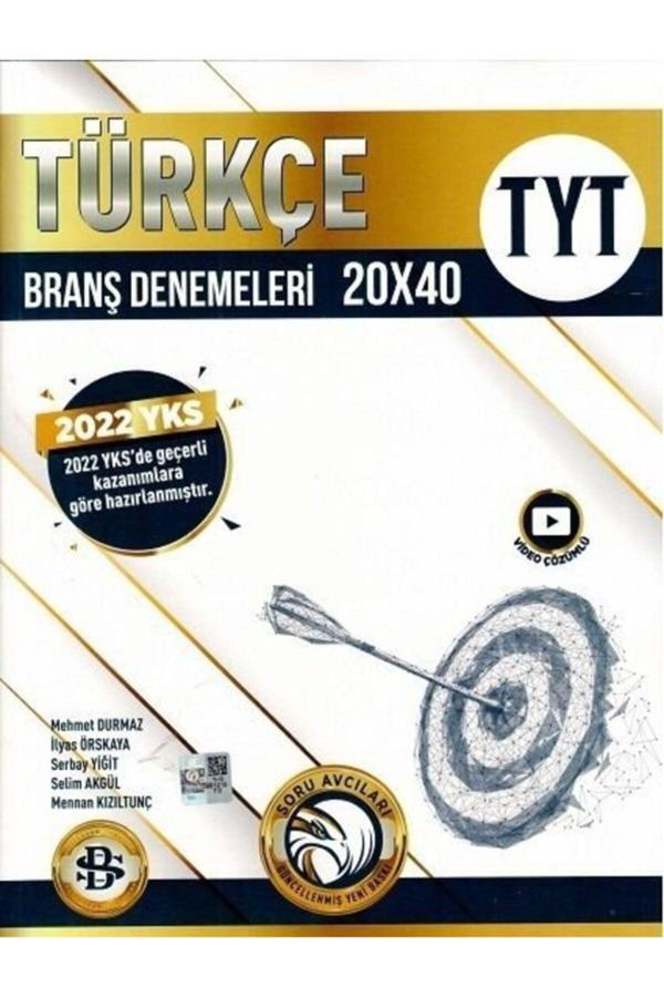 Tyt Türkçe 20 X 40 Branş Denemeleri - Bilgi Sarmal Yayınları - Image 1