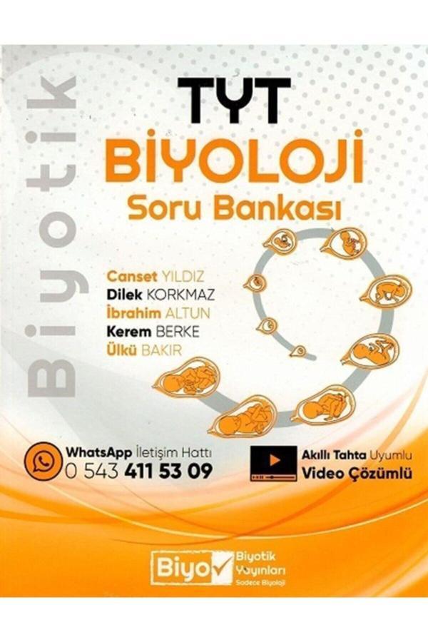 Tyt Biyoloji Biyotik Soru Bankası Biyotik Yayınları - Biyotik Yayınları - Image 1