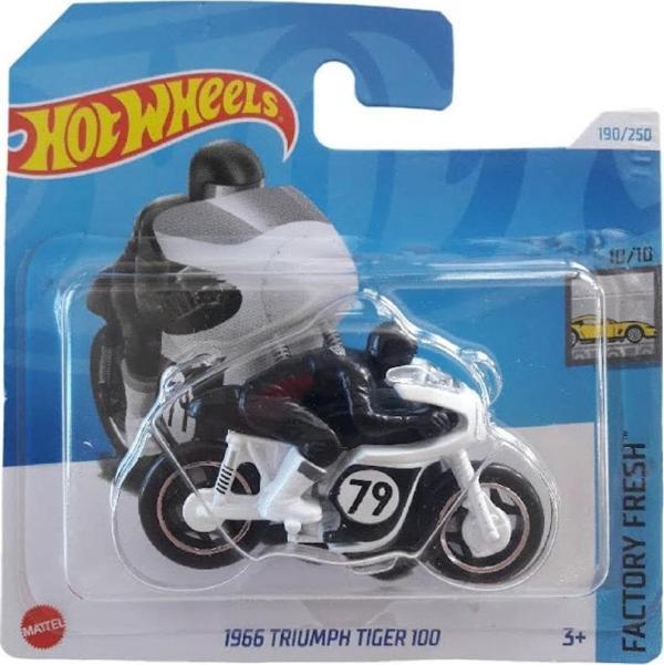 Hot Wheels Tekli Arabalar 1966 Triumph Tiger 100 Hry62 - Image 1