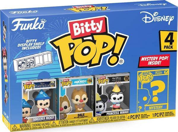 Funko Bitty Pop Figür Disney - Sorcerer Mickey 4Pk - Image 1