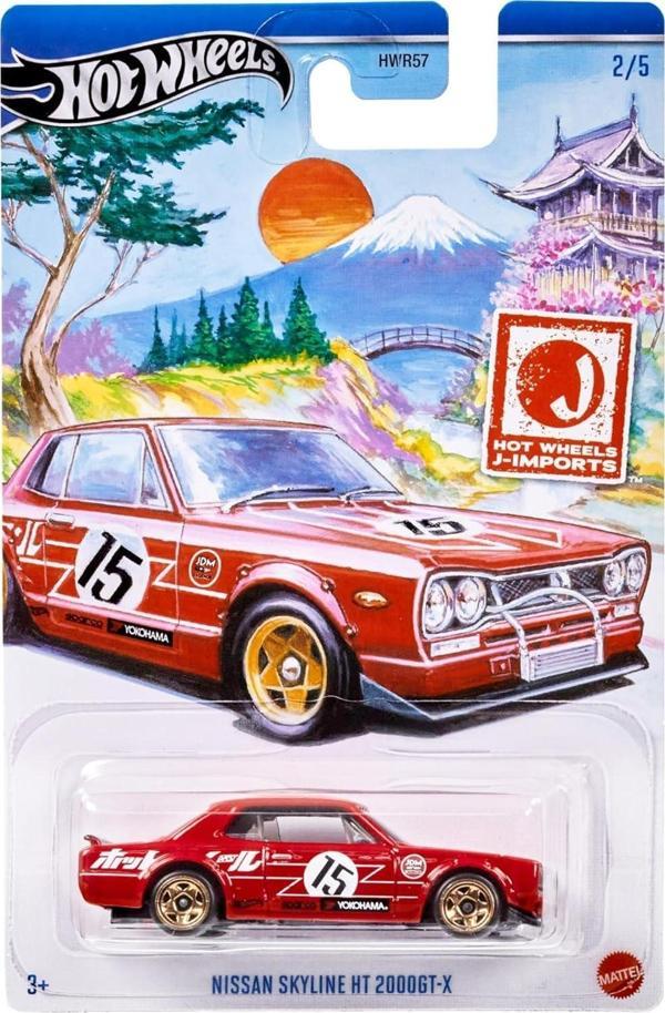 Hot Wheels J-Imports - Nissan Skyline Ht 2000Gt-X Hwr57 - Hrt01 - Image 1