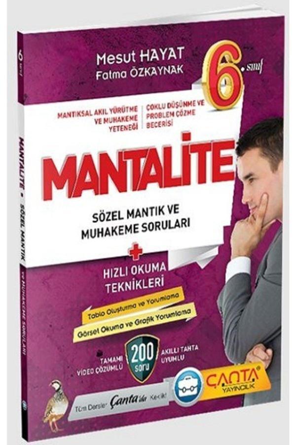 Çanta 6. Sınıf Yeni Nesil Sözel Mantık Ve Muhakeme - Çanta Yayınları - Image 1
