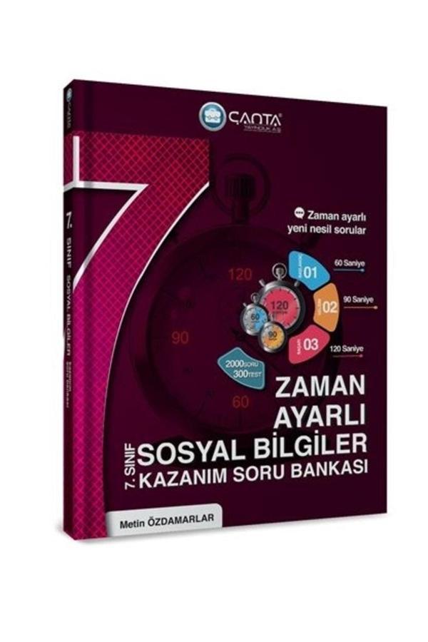 Çanta 7 Sınıf Sosyal Bilgiler Zaman Ayarlı Kazanım Soru Bankası - Çanta Yayınları - Image 1