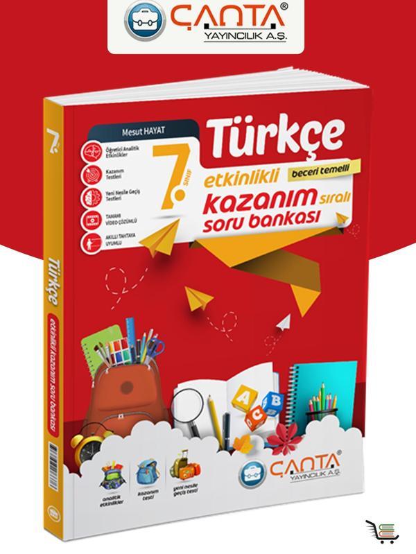 Çanta 7.Sınıf Etkinlikli Türkçe Soru Bankası 2023 - Çanta Yayınları - Image 1