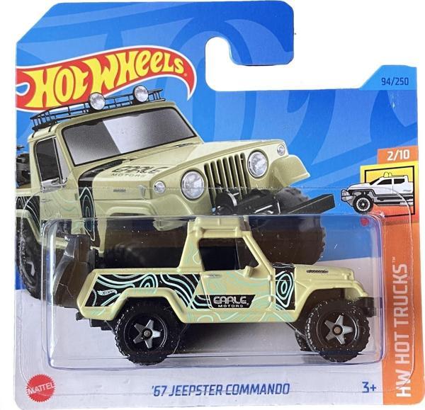 Hot Wheels - ´67 Jeepster Commando - Hw Hot Trucks 2/10 - Hkj02 - Short Card - Pickup - Earle Motors - Image 1