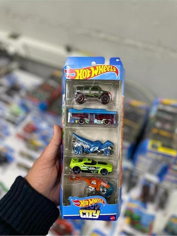 Hot Wheels 5 Li Cıty Serisi,07429901806Bus - Image 1