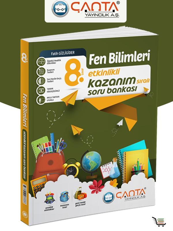 Çanta 8.Sınıf Etkinlikli Fen Bilimleri Soru Bankası 2023 - Çanta Yayınları - Image 1