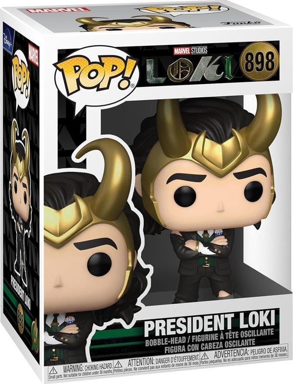 Funko Pop Figür: Marvel Loki – President Loki - Image 1