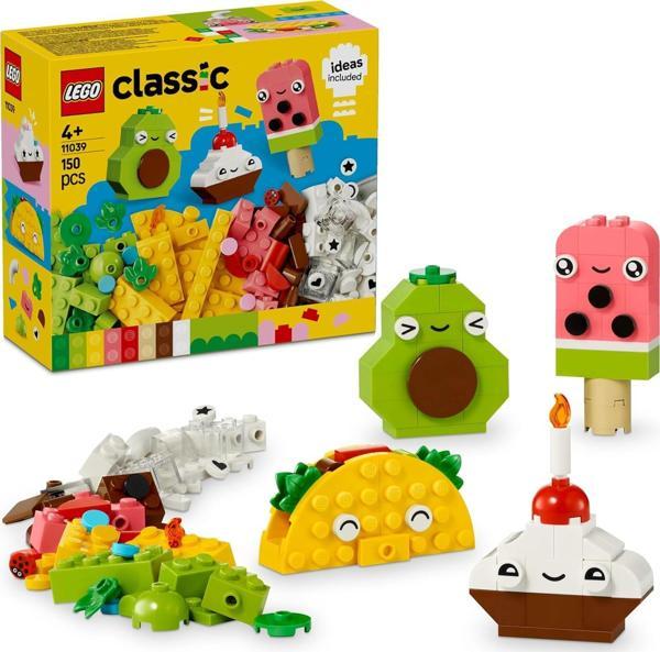 Lego Classic Yaratıcı Yiyecek Arkadaşları 11039-4 Yaş Ve Üzeri Çocuklar Için Yaratıcı Ve Eğlenceli O - Image 1
