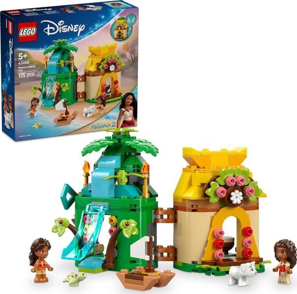 Lego ǀ Disney Princess Moana’Nın Ada Eğlencesi 43260, 5 Yaş Ve Üzeri Kız Ve Erkek Çocukları İçin Yar - Image 1