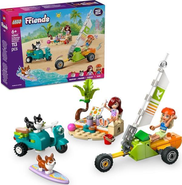 Lego Friends Sörfçü Köpekler Ve Scooter Macerası 42641-6 Yaş Ve Üzeri Erkek Ve Kız Çocukları Için Mi - Image 1