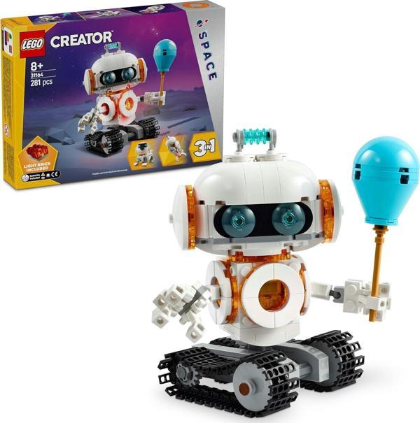 Lego Creator 3’Ü 1 Arada Uzay Robotu 31164-8 Yaş Ve Üzeri Çocuklar Için Köpek Figürüne Veya Rokete D - Image 1