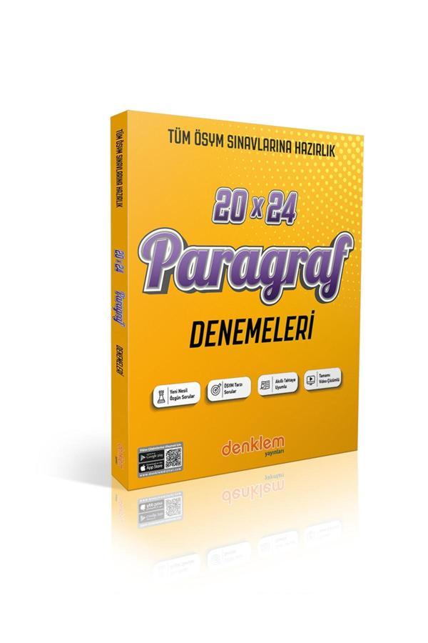 Denklem Paragraf 20x24 Denemeleri - Denklem Yayınları - Image 1