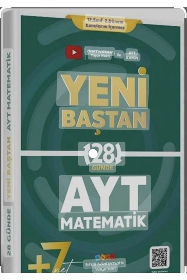 Etkili Matematik 28 Günde Yeni Baştan Soru Bankası Yks Ayt Matematik  - Etkili Matematik Yayınları - Image 1