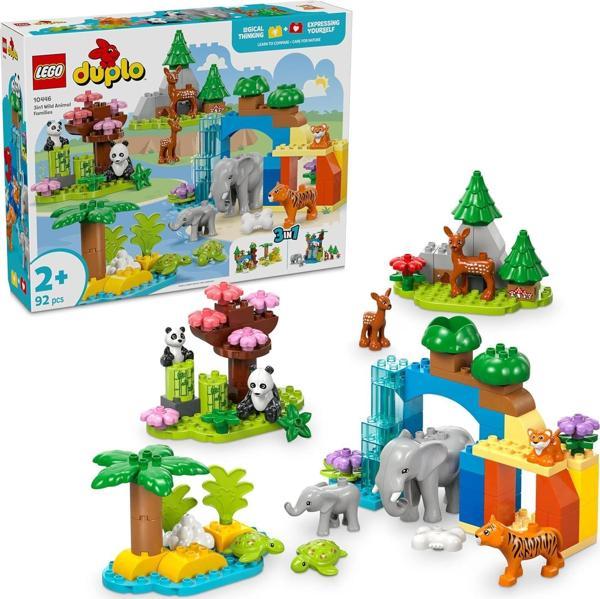 Lego Duplo Kasabası 3’Ü 1 Arada Vahşi Hayvan Aileleri 10446-2 Yaş Ve Üzeri Çocuklar Için Eğitici Ve  - Image 1