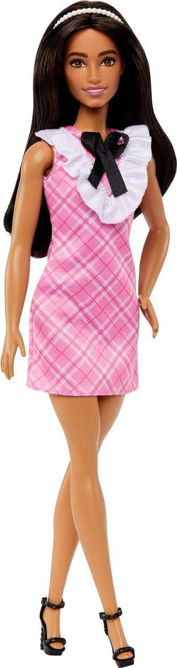 Barbie Büyüleyici Parti Bebekleri (Fashionistas) - Siyah Kurdeleli Bebek, Oyuncak - Image 1