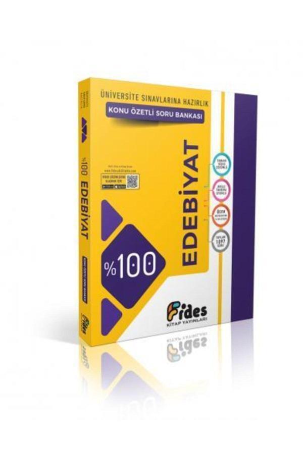 Fides %100 Ösym Soru Tipleriyle Edebiyat Konu Özetli Soru Bankası - Fides Yayınları - Image 1