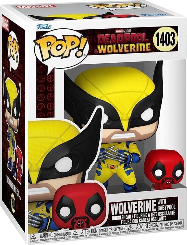 Funko Pop! & Buddy: Deadpool & Wolverine - Babypool Ile Wolverine - Image 1