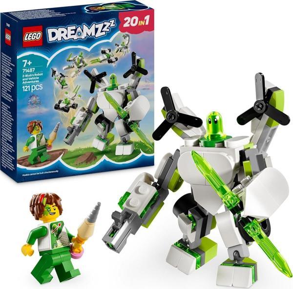 Lego Dreamzzz Z-Blob’Un Robot Ve Araç Maceraları 71487-7 Yaş Ve Üzeri Erkek Ve Kız Çocukları Için Ya - Image 1