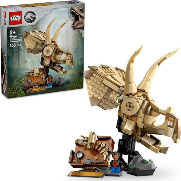 Lego Jurassic World Dinozor Fosilleri Triceratops Kafatası Modeli 76969 – 9 Yaş Üzeri Çocuklar Için  - Image 1
