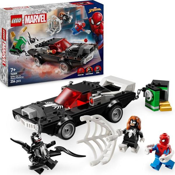 Lego Marvel Örümcek Adam, Venom Arabasına Karşı 76309-7 Yaş Ve Üzeri Çocuklar Için Araç Ve Minifigür - Image 1