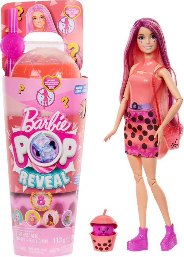 Htj22 | Pop Reveal Barbie Boba Series - Mango Mochi - Image 1