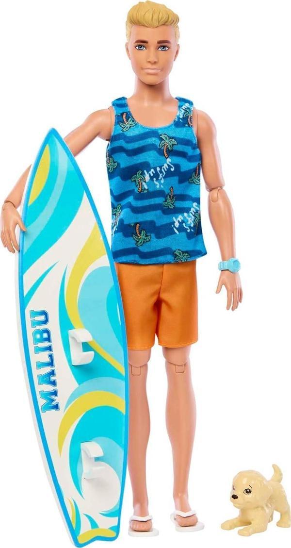 Mattel Barbie Ken Sörf Yapıyor Oyun Seti Hpt50 - Image 1