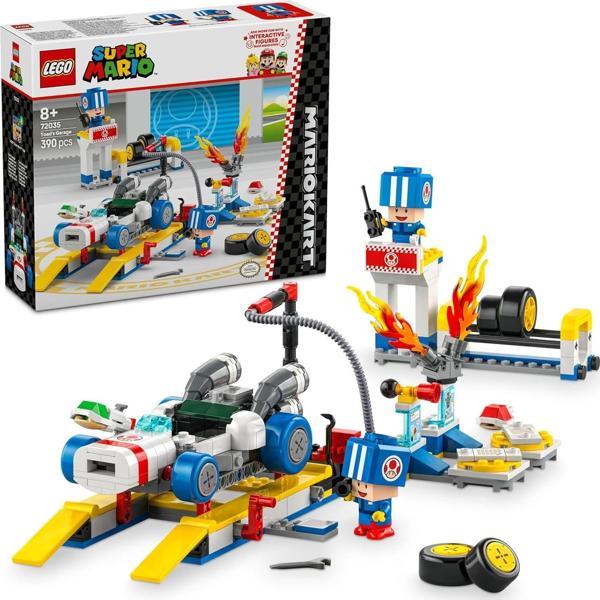 Lego Super Mario: Mario Kart – Toad’Un Garajı 72035, 8 Yaş Ve Üzeri Erkek Ve Kız Çocukları İçin, 2 M - Image 1