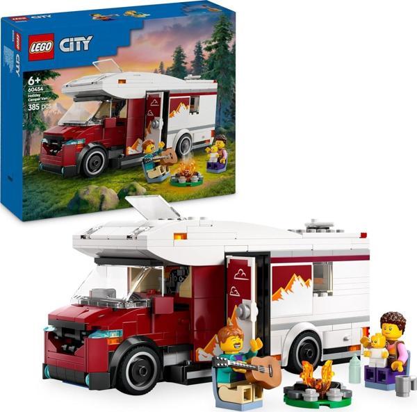 Lego City Tatil Macera Karavanı 60454-6 Yaş Ve Üzeri Çocuklar Için Yaratıcı Oyuncak Yapım Seti, Doğu - Image 1