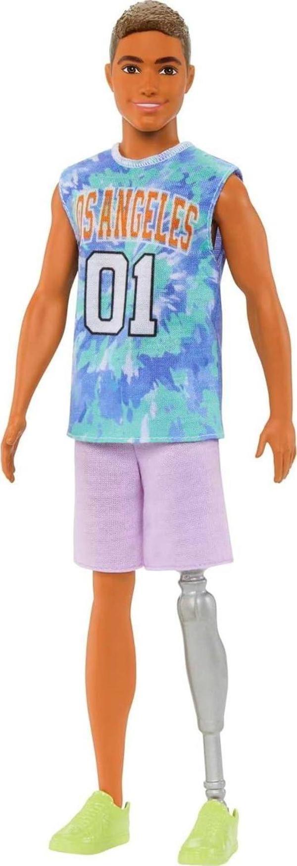 Barbie Fashionistas Ken Sportowy Strój Z Protezą Nogi - Image 1