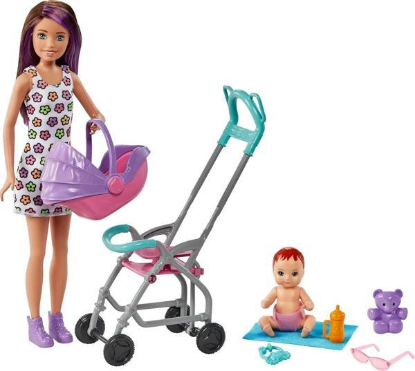 Barbie Bebek Bakıcısı Bebeği Ve Aksesuarları Oyun Seti Fhy97-Gxt34 - Image 1