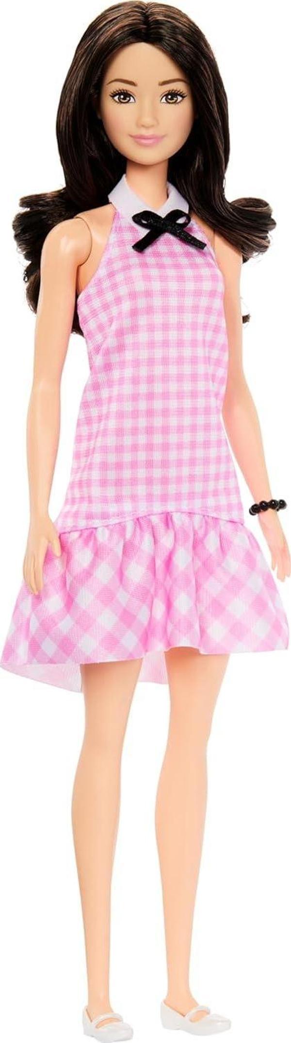 Barbie® Büyüleyici Parti Bebekleri - Pembe Ekose Elbiseli, 3Y+, Hrh21 - Image 1
