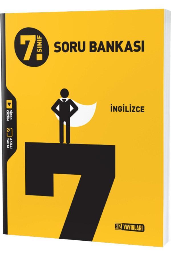7. Sınıf Ingilizce Soru Bankası - Hız Yayınları - Image 1