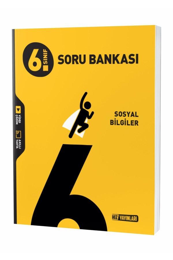 HIZ 6. SNF SOSYAL BİLGİLER SORU BANKAS - Hız Yayınları - Image 1