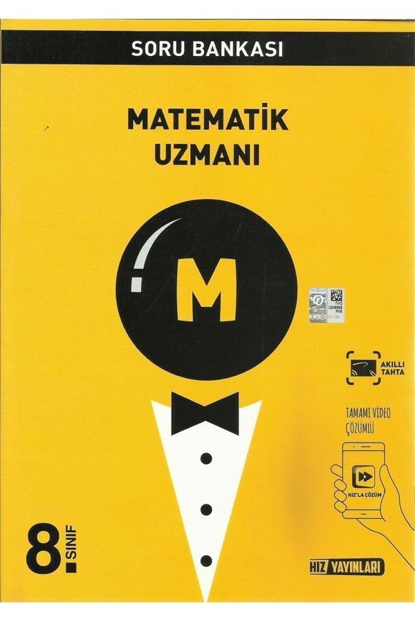 HIZ 8.Sınıf UZMAN Matematik Soru Bankası - Hız Yayınları - Image 1
