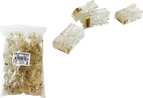 100 PARÇA  STARNDART İNTERNET ETHERNET JACK JAK PL-6153  GO50609685830 - Image 1