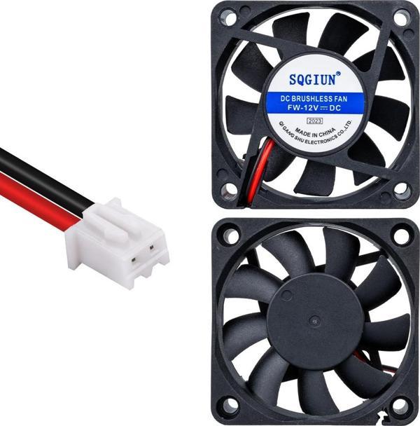 IC-216 FIRÇASIZ DC FAN 60X60X15MM 12 VOLT 2 PİN  GO506089MT-23504 - Image 1