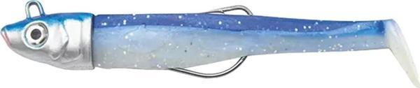 JLC Alevin Set 11gr 9.6cm #11 Real Blue Silikon Balık - Image 1