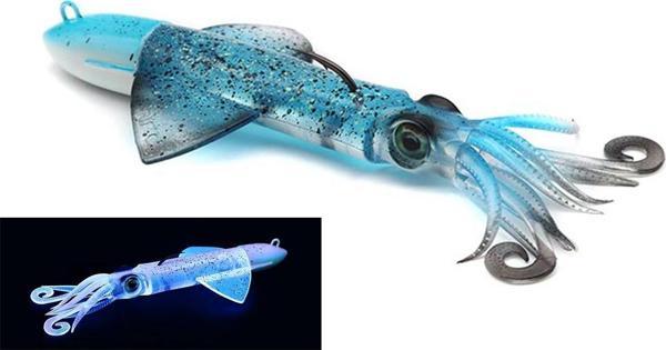 JLC Xipi Evo 120 Set 147gr 15.5cm #03 Blue Glow Silikon Kalamar - Image 1