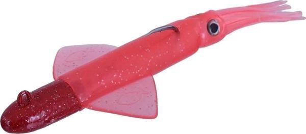 JLC Calamar 200 Set 26.6cm 306gr #09 Red Shiny Silikon Kalamar - Image 1