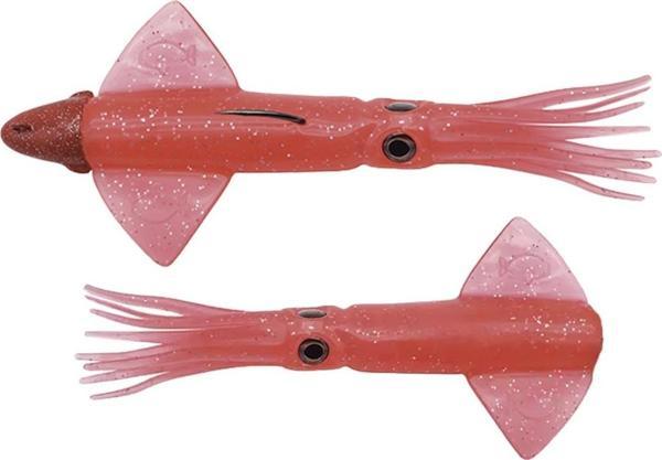 JLC IKA 10 Combo Set 26gr 11.9cm #09 Red Shiny (2+1) Silikon Kalamar - Image 1