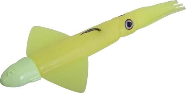 JLC Calamar 110 Set 25.4cm 216gr #02 Glow Yellow Silikon Kalamar - Image 1