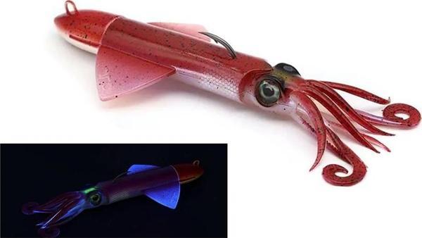 JLC Xipi Evo 40 Set 54gr 11.5cm #01 Red Glow Silikon Kalamar - Image 1